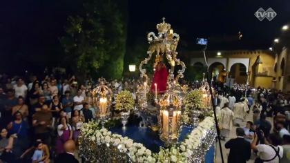 Velá de la Fuensanta 2024: Procesión de Nuestra Señora de la Fuensanta desde la Catedral hasta su Santuario.