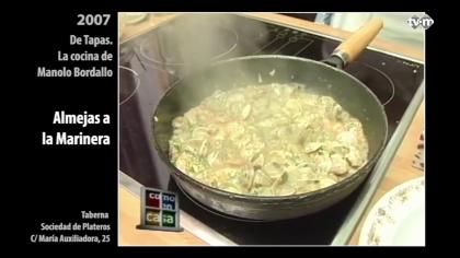 De tapas 2007: Almejas a la marinera.