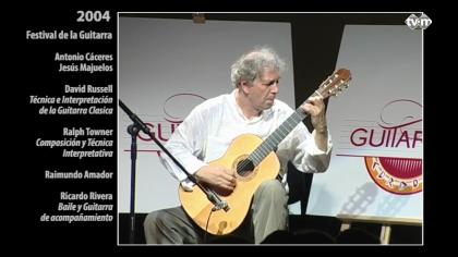 Festival de la guitarra 2004. Cursos, talleres, entrevistas, conciertos.