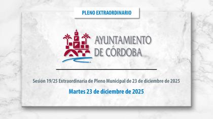 Sesión 19/25 Extraordinaria de Pleno Municipal de 23 de diciembre de 2025