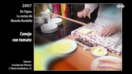 De tapas 2007. Conejo con tomate.