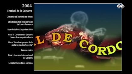 Festival de la guitarra 2004. Cursos, talleres, entrevistas, conciertos.